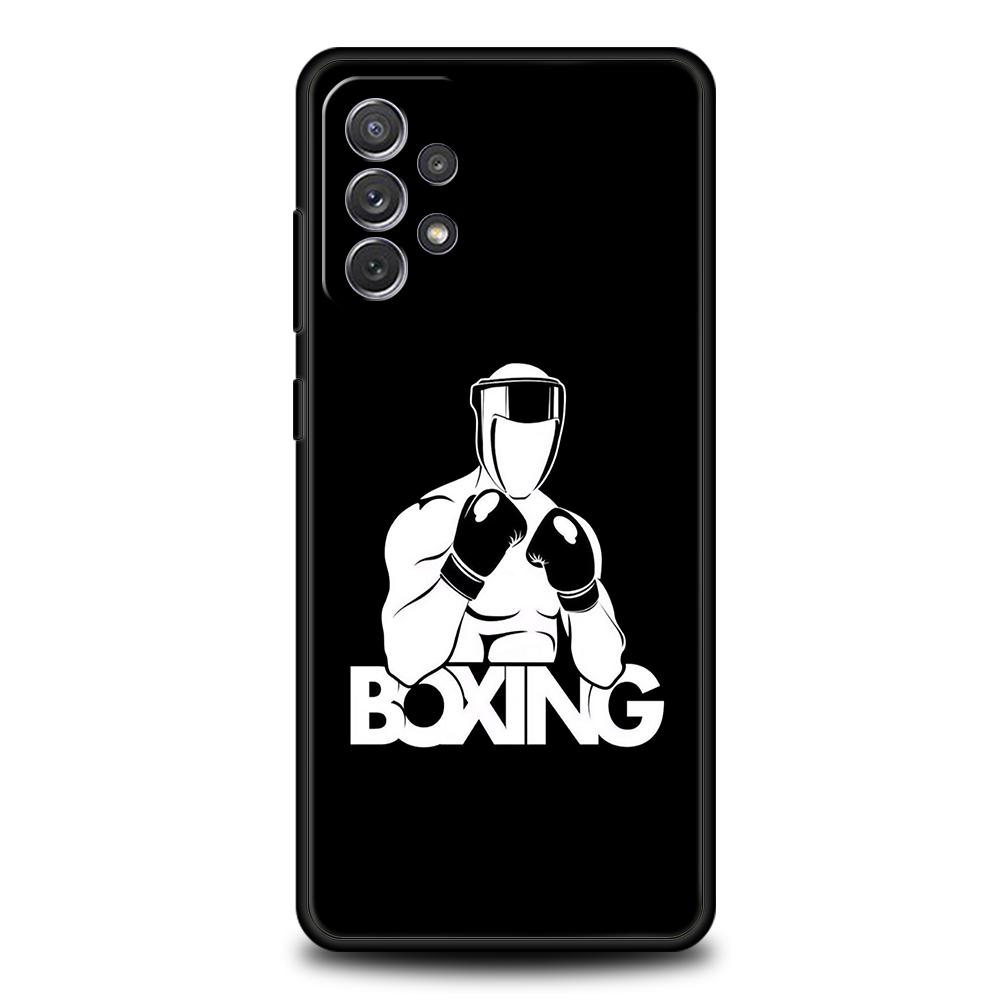 Muay Thai Boxhandschuhe Handyhülle Für Samsung Galaxy A15 A13 A35 A55 A51 A71 A41 A31 A21S A03S A05 A23 A25 A33 A53 A73 5G Hülle