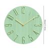 Wall Clock Non-Ticking Analog Clock Easy To Read Wall Clock Silent Modern School Analog Clock For Home Over Fireplace Decoration