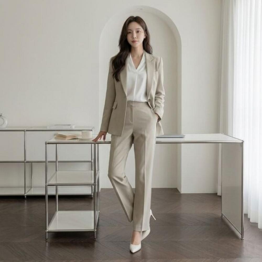 Style Latte Women Winter Basic Slim Fit Office Slacks Pants
