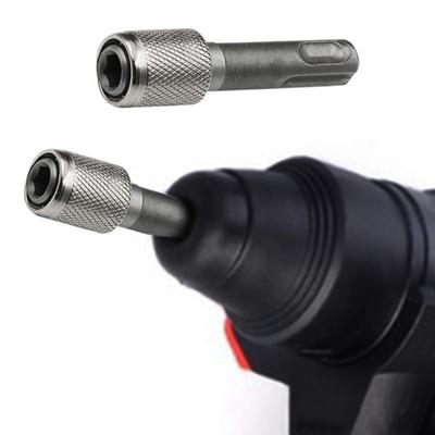 Adaptateur de douille SDS pratique 1/4'' Porte-tournevis à tige hexagonale Adaptateur de forets Convertisseur pour forets