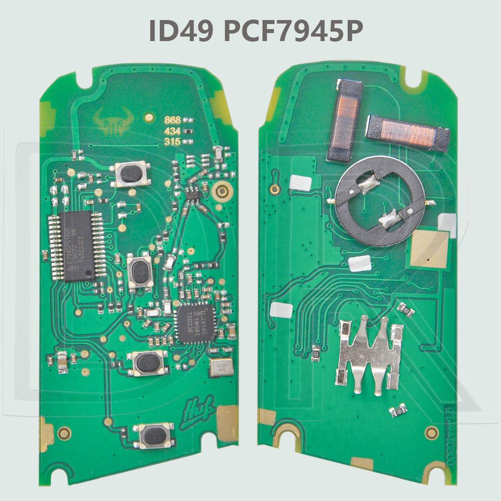 DR ID49 PCF7945P/7953P CAS4 CAS4+ FEM 315/433/868MHz Proximity Car Remote Key For BMW F Chassis 1 3 5 7 X1 X3 X4 X5 X6 M2 M3 3GT