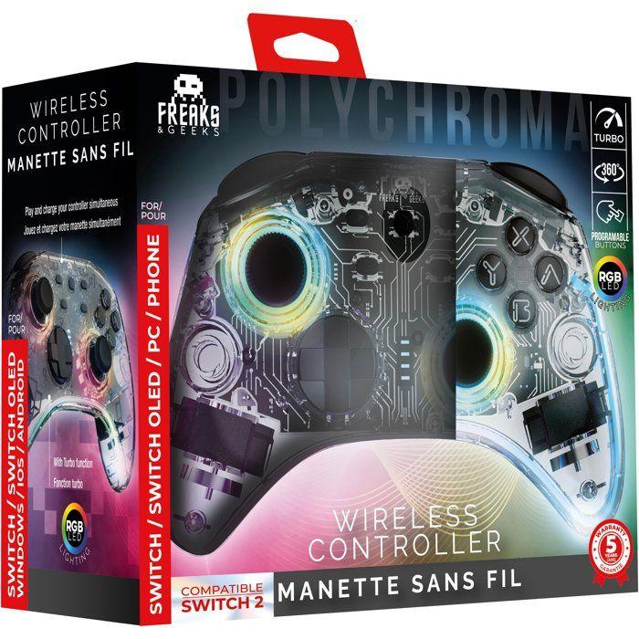 Switch-Controller 1&2 - STK Polychroma Kabellos Transparent LED