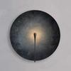 Nordic Creative Universe LED Wall Light Art Disc Light Retro Round Stainless Steel Living Room Interior Decoration Fixtures