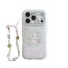 Fresh Clover iPhone 17/16 Pro Max/15 Girly Heart Marshmallow Cat Case
