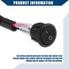 120cm Universal Automotive Switched Fuse Bypass Kit/Fuse Bypass Switch/Durable / 1 Pcs Black
