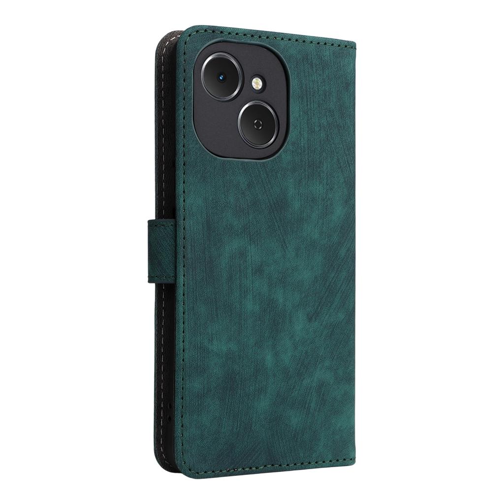 Pour TECNO Spark 40C Étui Portefeuille Blocage RFID Cuir PU Housse de Téléphone Support avec Lanière