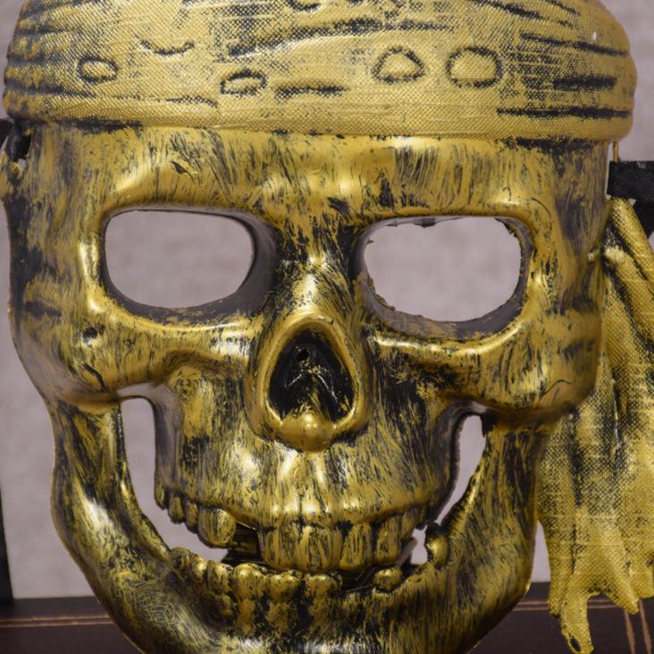 Spooky Pirate Skull Masquerade & Stage Performance Masks