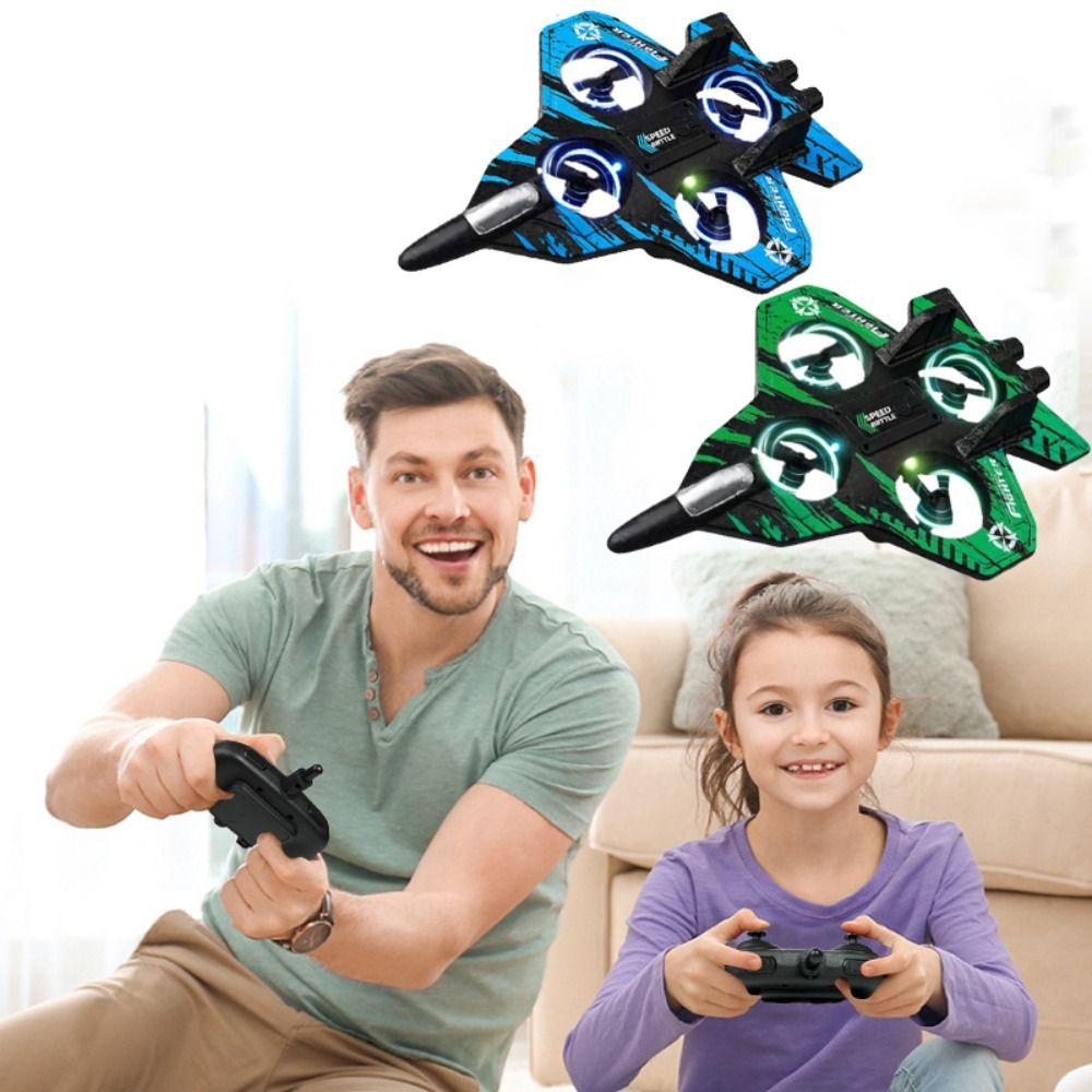 Rechargeable Four Motor Helicopter Toy Gravity Sensing RC Hobby Jet Plane  Parent-child interaction