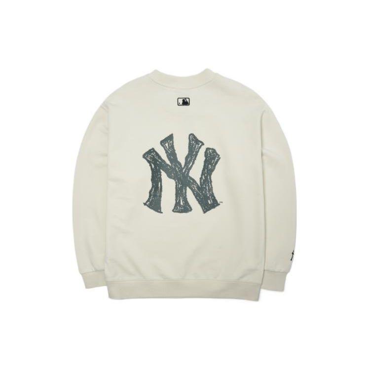 MLB Mega Bear Fw22 Embroidered Bear Crewneck Pullover Loose Long Sleeve Sweatshirt Unisex Sweatshirt Off-White 3AMTE0124-50CRS