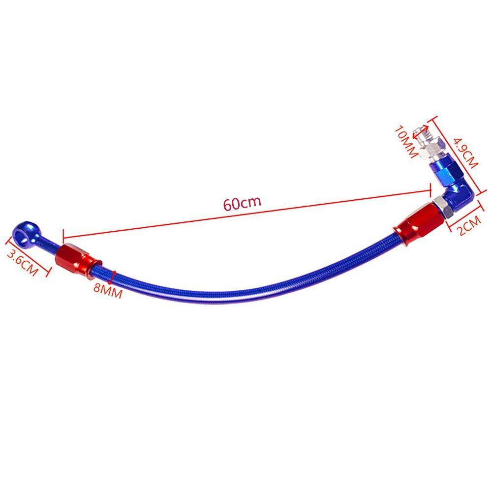 Retrofitting Brake Hose Line 90° Motorcycle Hydraulic Tube Useful Brake Oil Line  Universal