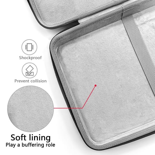 Musiin Hardshell Case for Arturia MiniLab 3/MiniLab MkII 25 Slim Keyboard Controller & Arturia MIDI Controller Synthesizer (Gray)