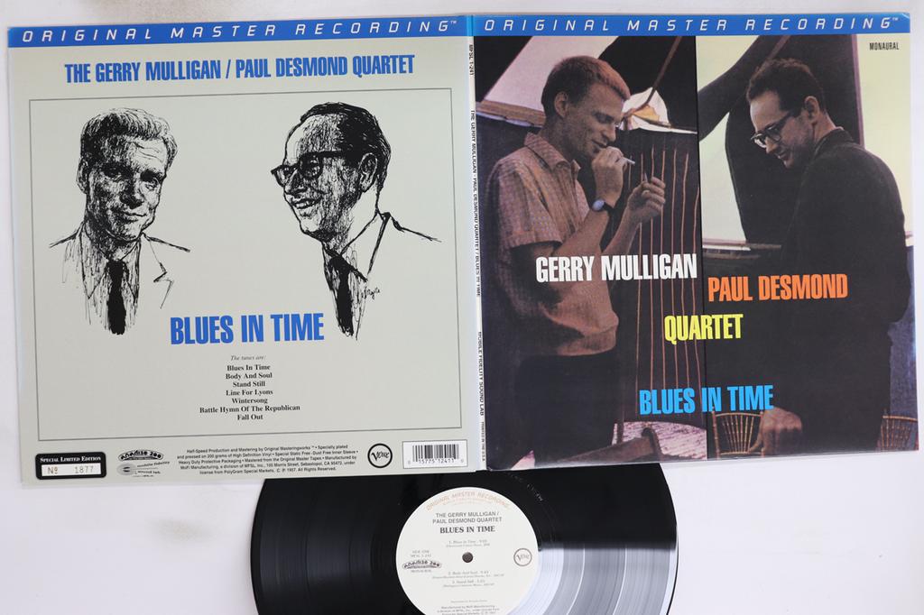 LP Record GERRY MULLIGAN - Blues In Time MFSL1241 MOBILE FIDELITY 1995 US Jazz Used