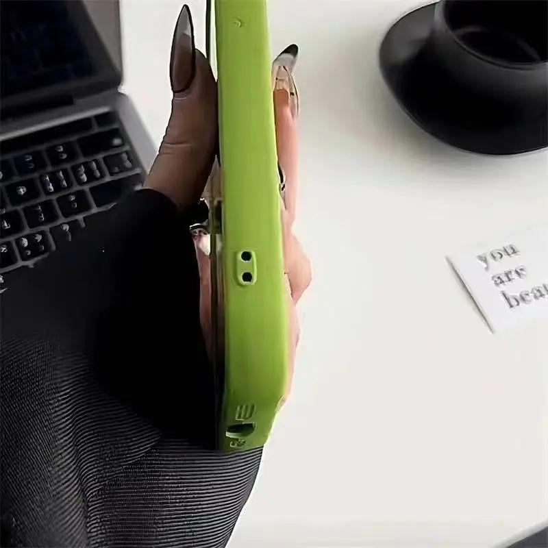 Cute Cartoon Corgi Dog Silicone Phone Case For iPhone 14 Pro Max Cases iPhone 11 12 13 15 XS XR X 7 8 Plus Shockproof Soft Cover