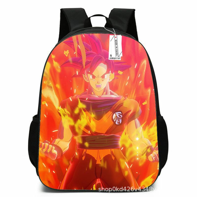 Dragon Ball 2 Backpack Animated Characters Children Elementary School Bag 1-3-6 Grade Computer Bag