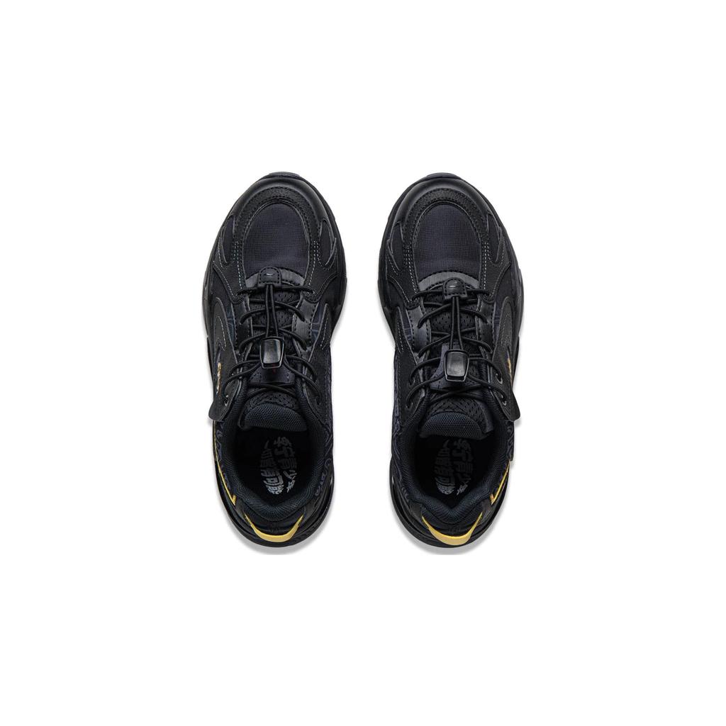 Li Ning Yun Chuan V2 Comfortable Shock Absorption Rebound Kids Casual Shoes Kids Casual Shoes Black YKCT144-5