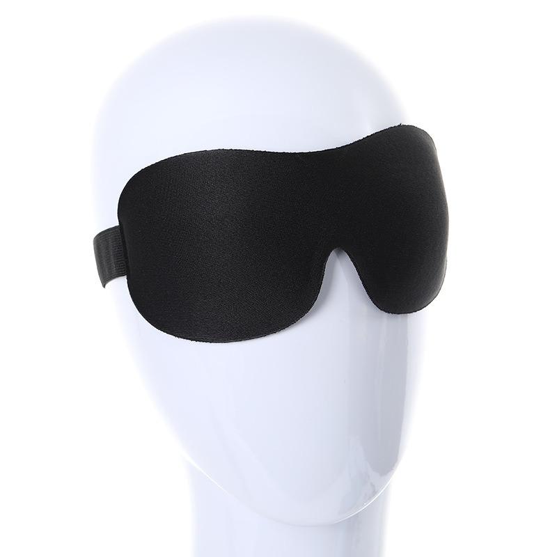 3D oční maska ​​s pomalým odrazem bez nosních modelů pro zmírnění únavy očí Prodyšná uklidňující péče o oči pro muže a ženy, oční masky na spaní pro dospělé