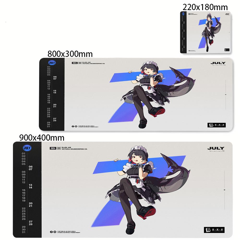 Ellen Joe Zenless Zone Zero Mousepad Mouse Mat Deskmat With Lockrand Gaming Accessories Prime Gaming XL Keyboard Pad Padding Mat