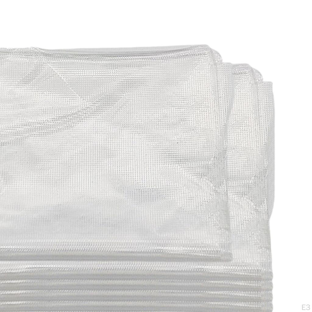 100 Stück/Packung Wasserlöslicher Stickvlies Klar für Handtücher und Bettwäsche