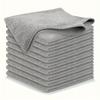 5/10/20PCs Ultra-fine Fiber Kitchen Towel, Light Gray Cleaning Cloth Set, Absorbent, Soft and Stain Removal Cloth