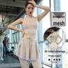 Women's Quick-Dry Slim-Fit Summer Sports Set - Pilates Short Top & High-End Yoga Wear