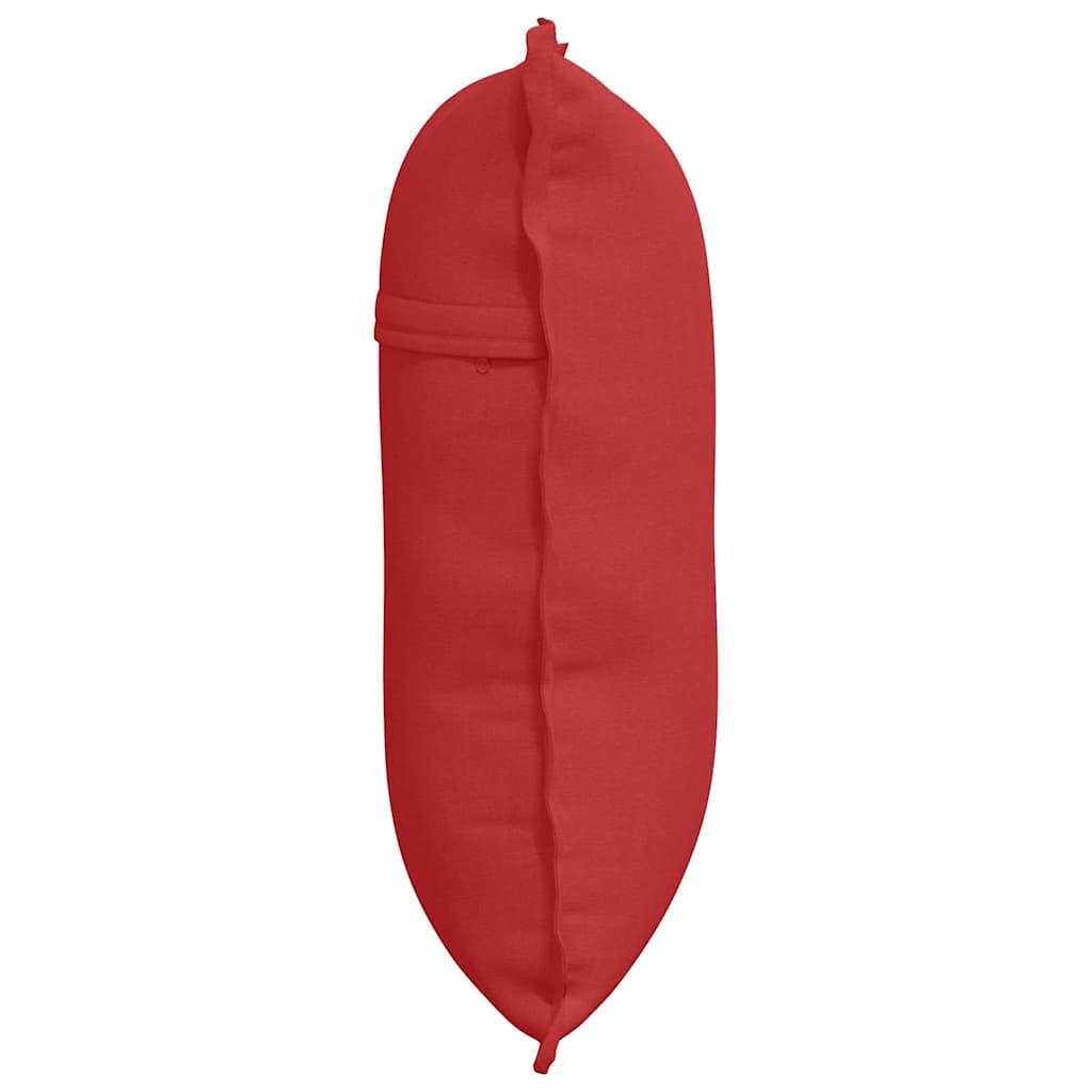 Back Cushion Red 60 x 19 x 50 cm Fabric