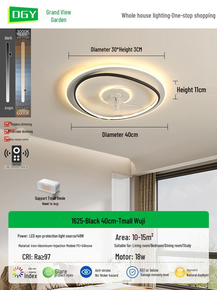 Cloud Lamp for Children's Room - Nordic Ceiling Fan Lamp