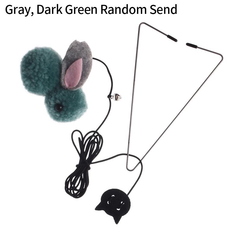 Cat Toys Swing Sticky Disc Elastic Hanging Door Teasing Cat Rope Long Rope Teasing Cat Cat Toy Cat Accessories Pet Kitten Toy