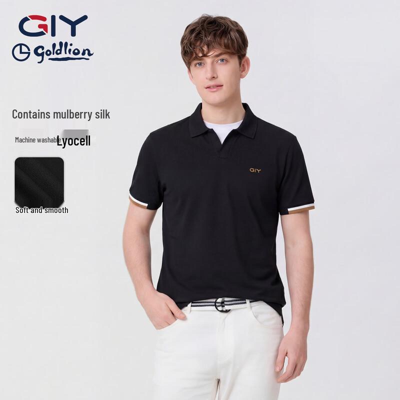 Goldlion Men s Summer Short-Sleeve Polo Shirt GY2026 L
