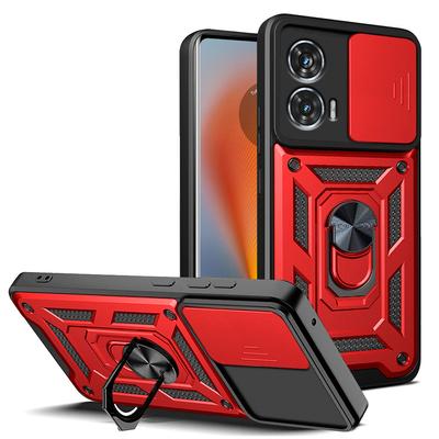 Pre Moto Edge 50 Fusion 50Ultra 50 Pro Edge 40 Neo Slide Ochrana fotoaparátu Ochranné puzdro odolné voči nárazom pre Motorola E13 Kryt držiaka magnetického krúžku