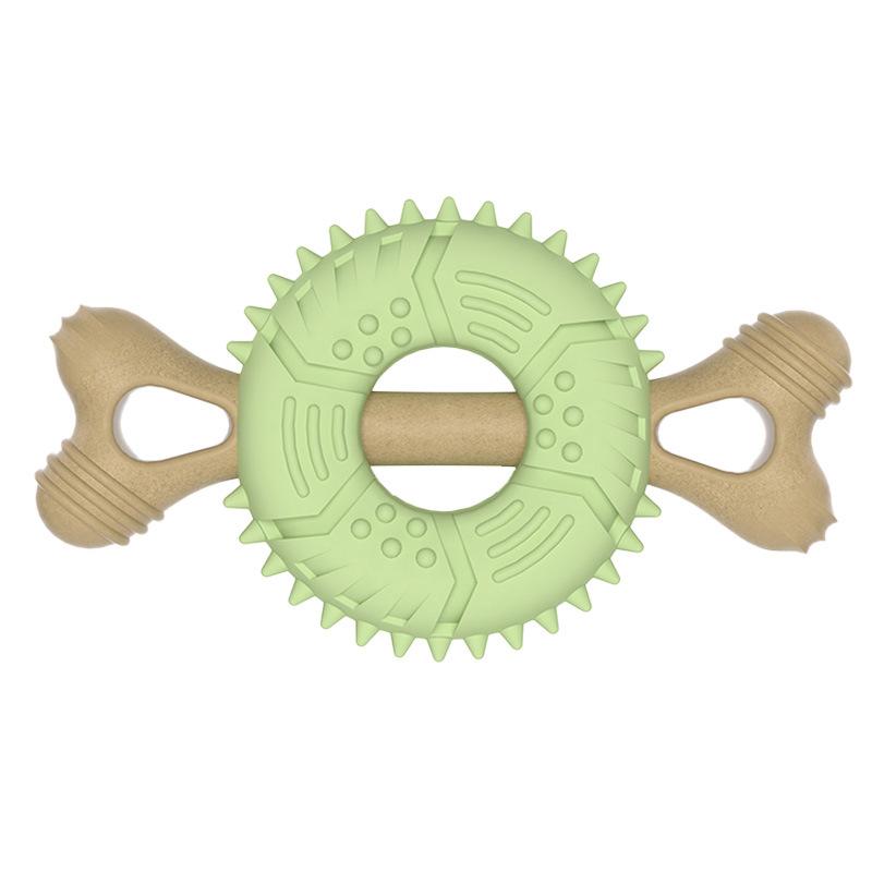 Pet Toys, Bone-shaped Chewing and Teething Toys, Pet Wood-plastic Toys, Dog Toy Sets
