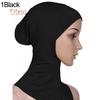 Tenfyer Soft Muslim Full Cover Inner Hijab Cap Islamic Underscarf Neck Head Bonnet Hat