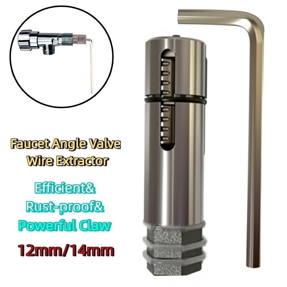 Efficient Faucet Angle Valve Wire Extractor Rust-proof Bolt Extractor Kit  Plumbing Repair