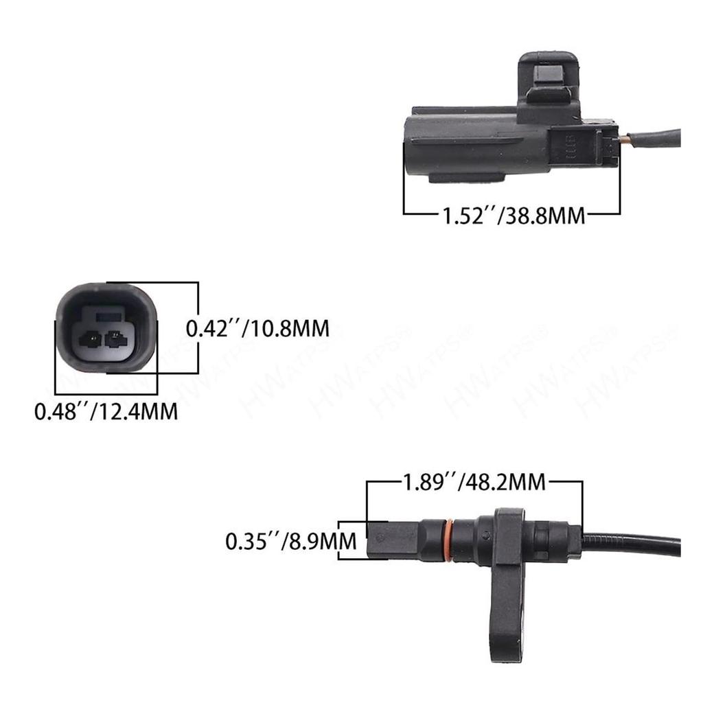 ABS Wheel Speed Sensor Anti-Lock Brake Sensor for Toyota Alphard Vellfire 2008-2015 Estima 2006-2016