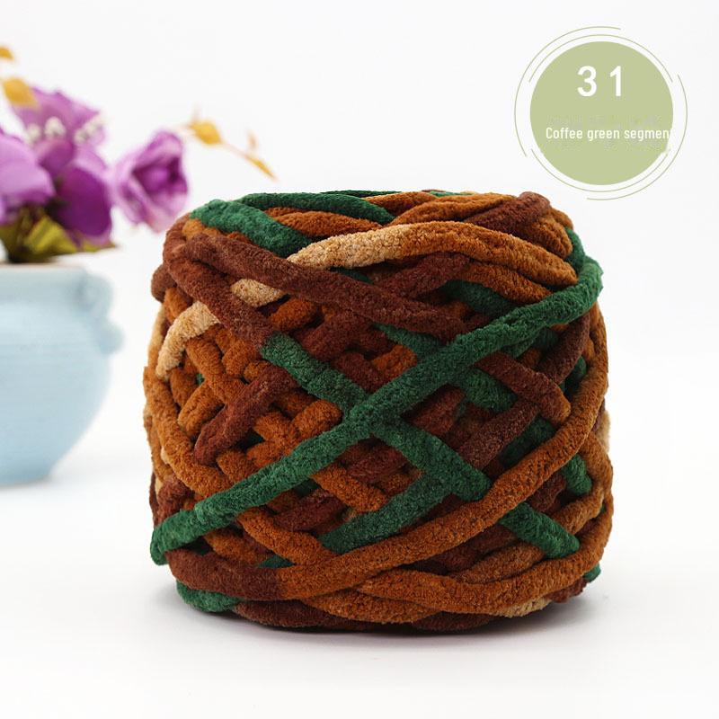 Thick Wool DIY Yarn Ball for Handwoven Crafts - Soft Texture, Easy To Work With, Multiple Colors