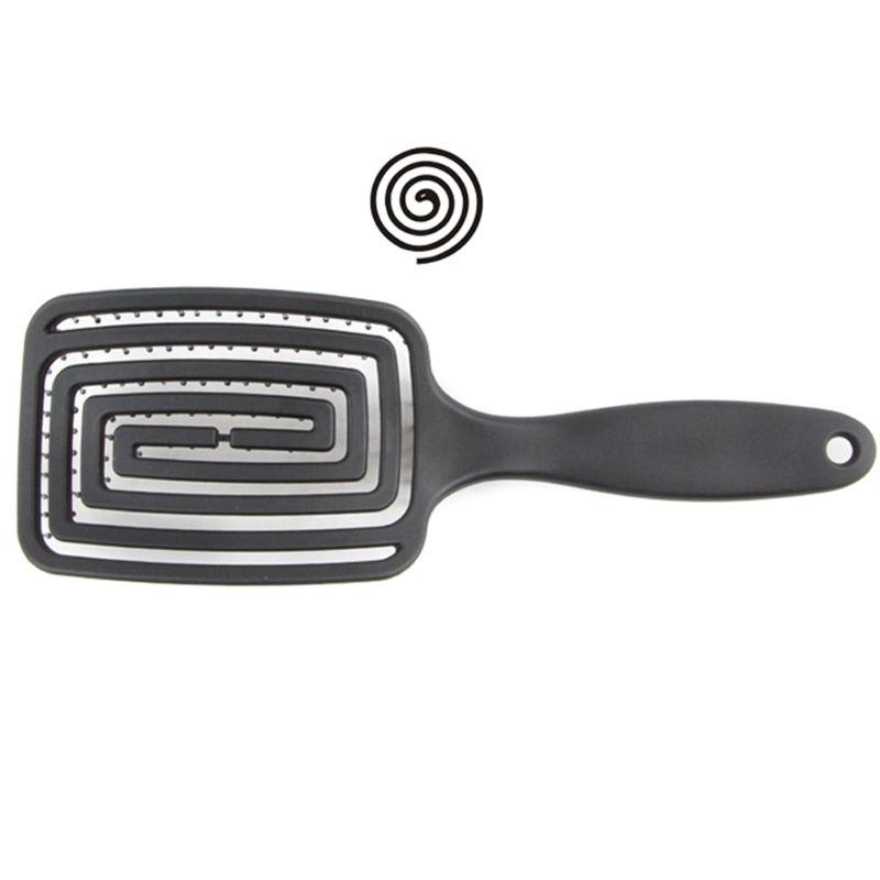 Professioneller Haarbürstenkamm mit Belüftung, antistatisch, Kopfmassagekämme, Stylingwerkzeug