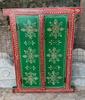Decorative Hand Painted Wooden Window Panel | Indian Ethnic Wall Art