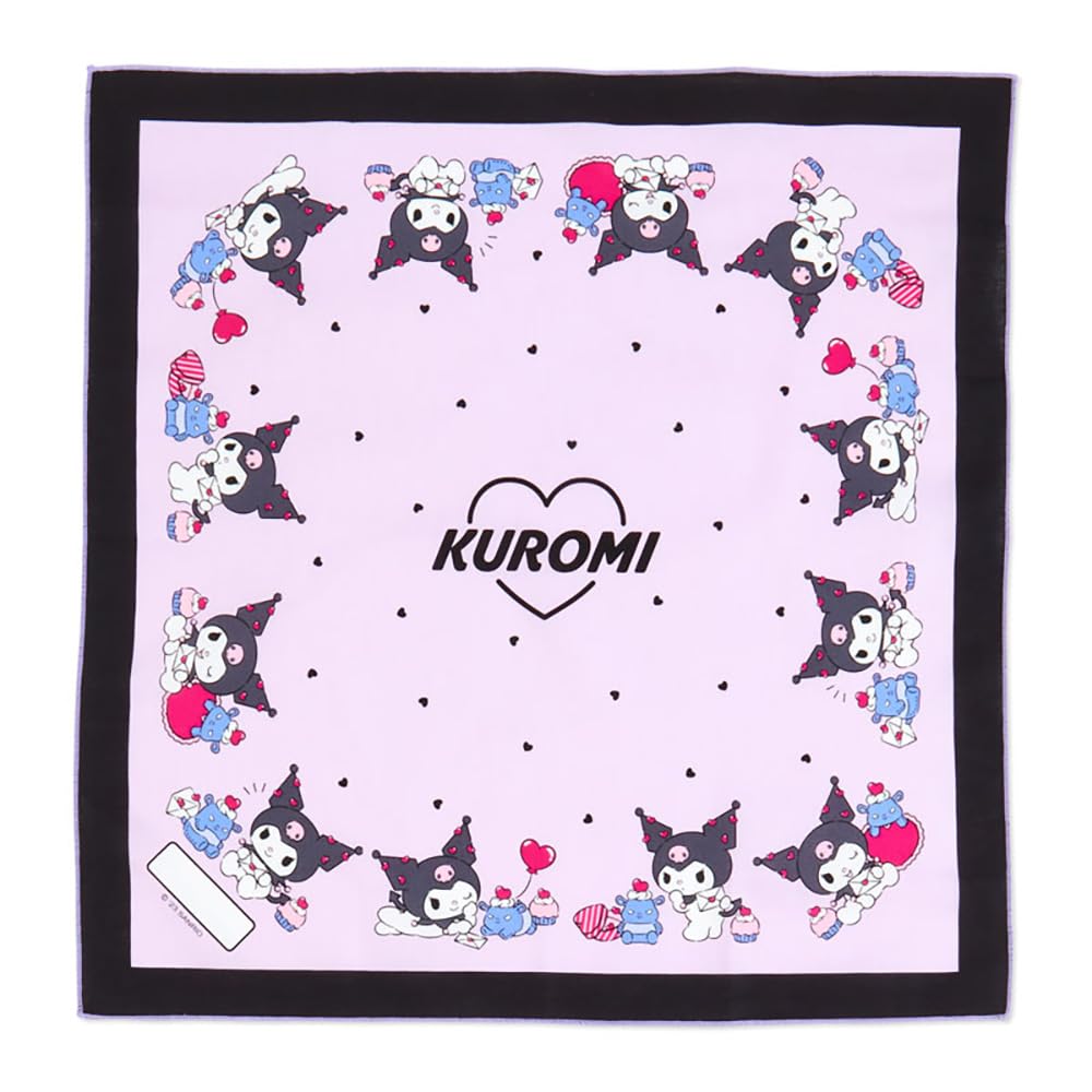Sanrio Kuromi Lunch Cloth Set of 3 074055