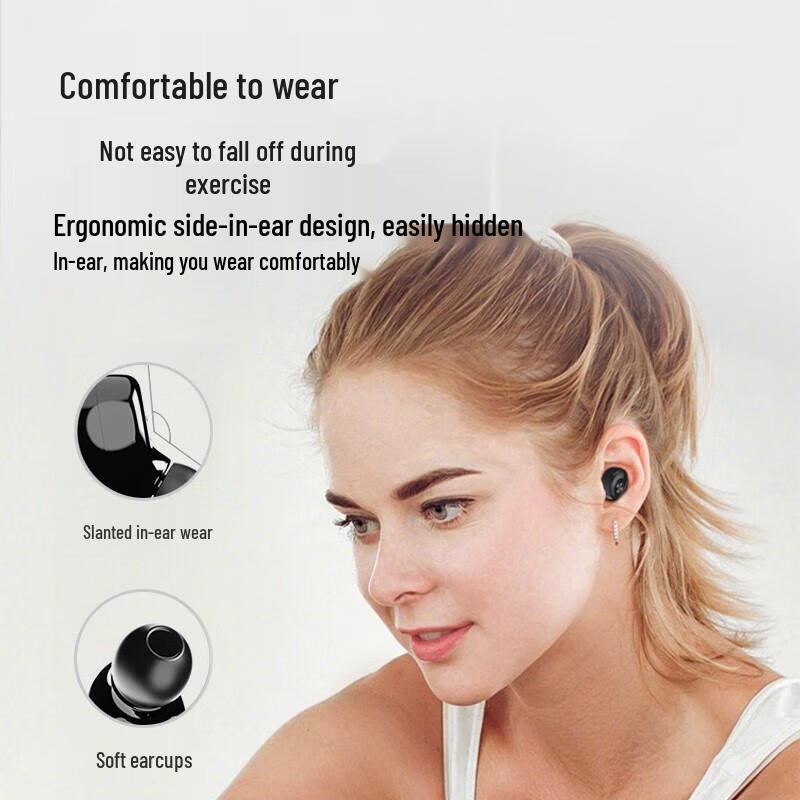 NEWMINE L10 Mini Invisible True Wireless Earbuds