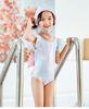 Bright Crystal Princess Mermaid Swimsuit – Cute Korean Skirt Style for Girls