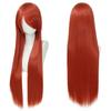 Colorful 80cm Long Straight Cosplay Wig for Anime & Historical Costumes