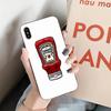 MaiYaCa Cute Ins Heinz Tomato Ketchup Mustard Phone Cases for iPhone 11 12 Pro XS MAX 8 7 6 6S Plus X 5S SE 2020 XR Cover