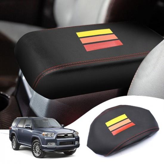 Fits Toyota 4Runner 2010-2024 Leather Center Console Armrest Cover Accessories