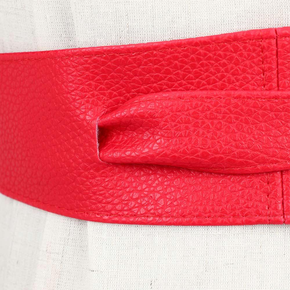 Accessories Elegant Bow Belt Ladies  Girls Belt Dress Belt Wide Self Tie Wrap Around Waist Band