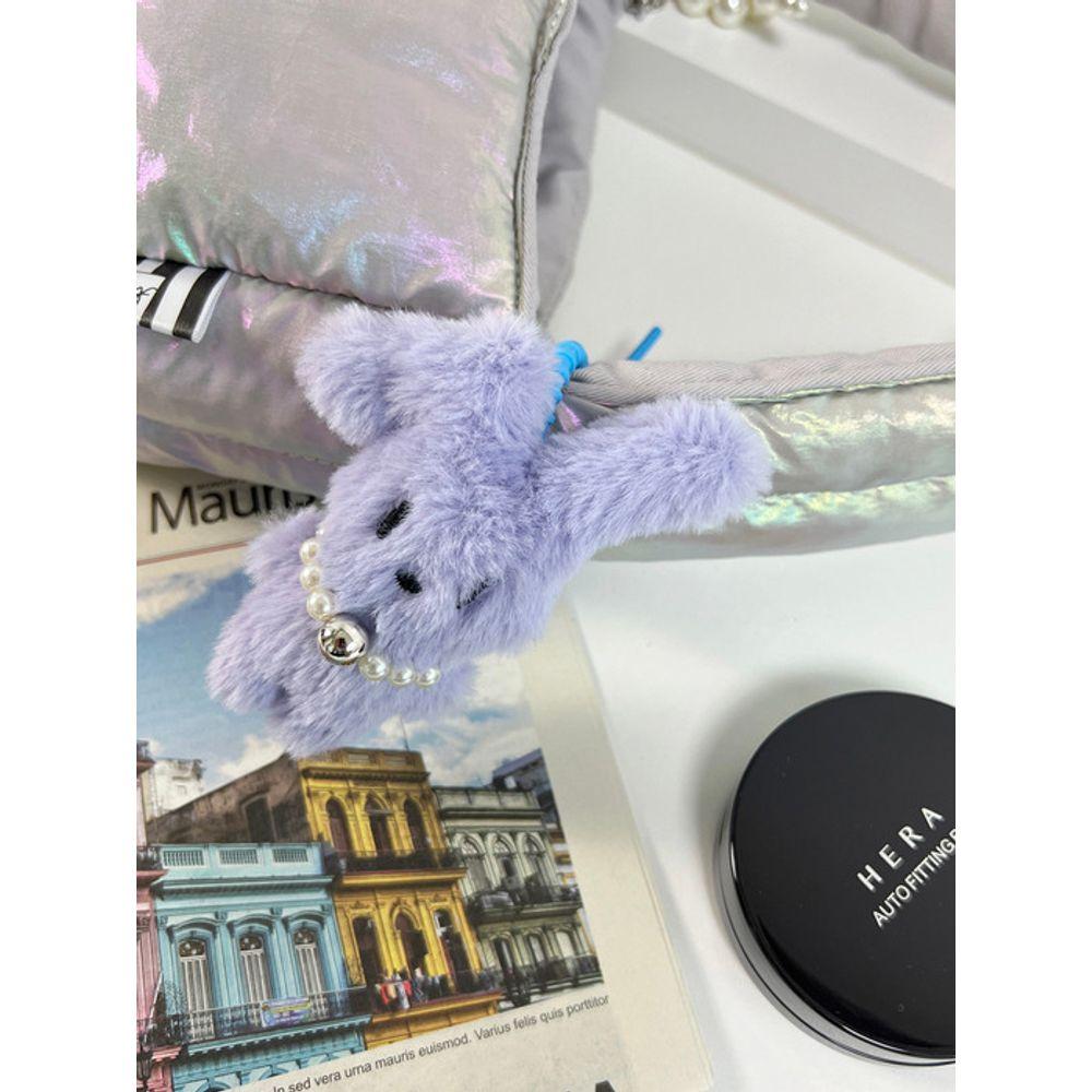 THEHEE Pearl Rabbit Doll Bag Charm Key Ring