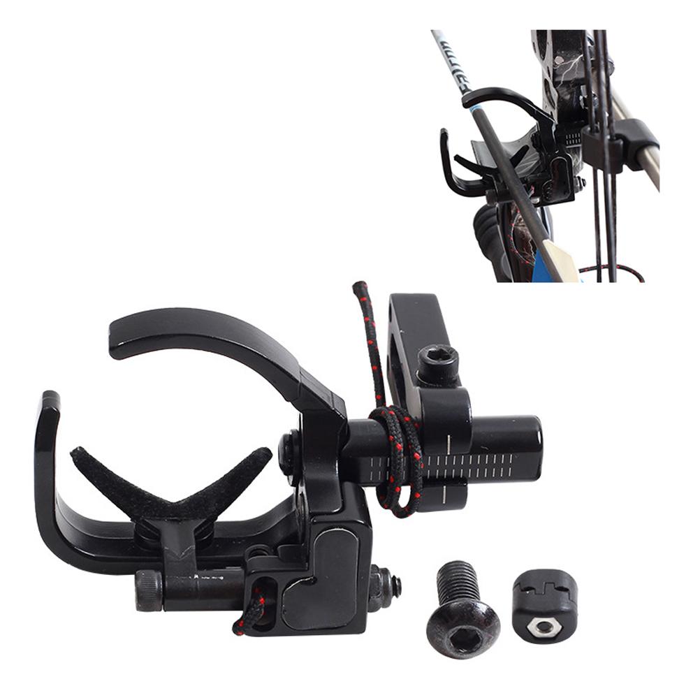 Drop Away Archery Arrow Rest JT823 Metal Adjustable Capture Arrow Rest with Buckle for Bow Outdoor Training Archery