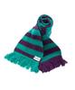 THEVINYLHOUSE Mohair Striped Scarf Green (Vh2Dfuab70A)