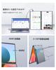 Dual Mobile Monitor Inch Touch Panel Mobile Monitor 2 Screens EVICIV sRGB Triple Monitor FHD1080p Foldable Dual Display Mobile Display Portable