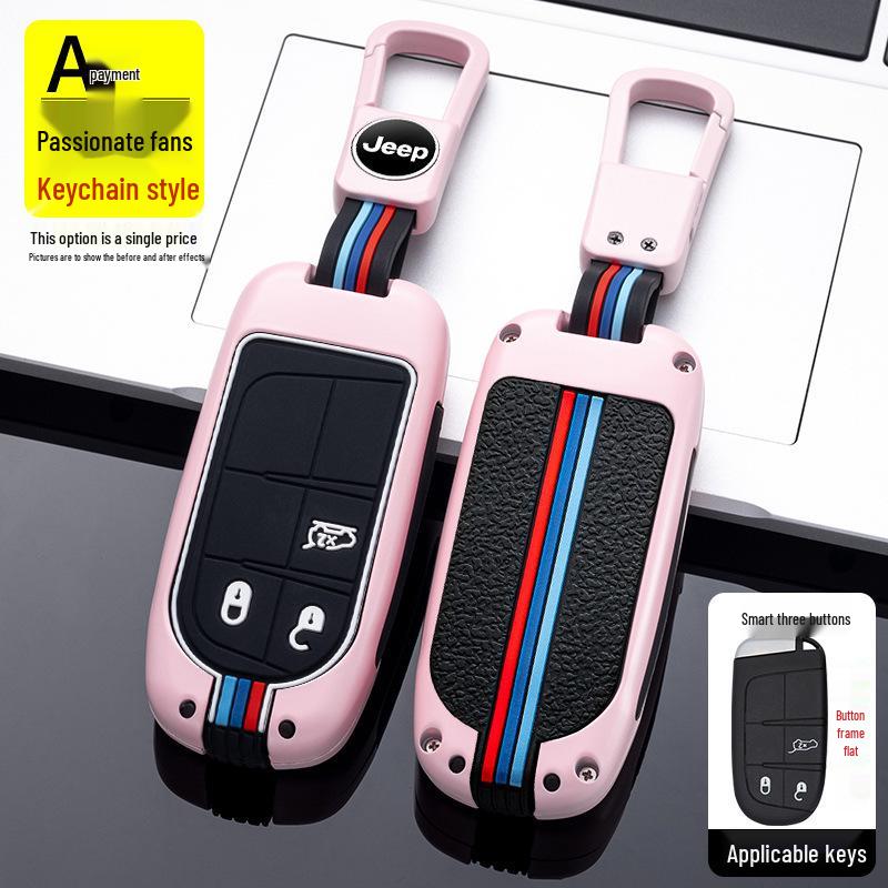 Jeep Compass, Cherokee, & Renegade Key Shell with Buckle