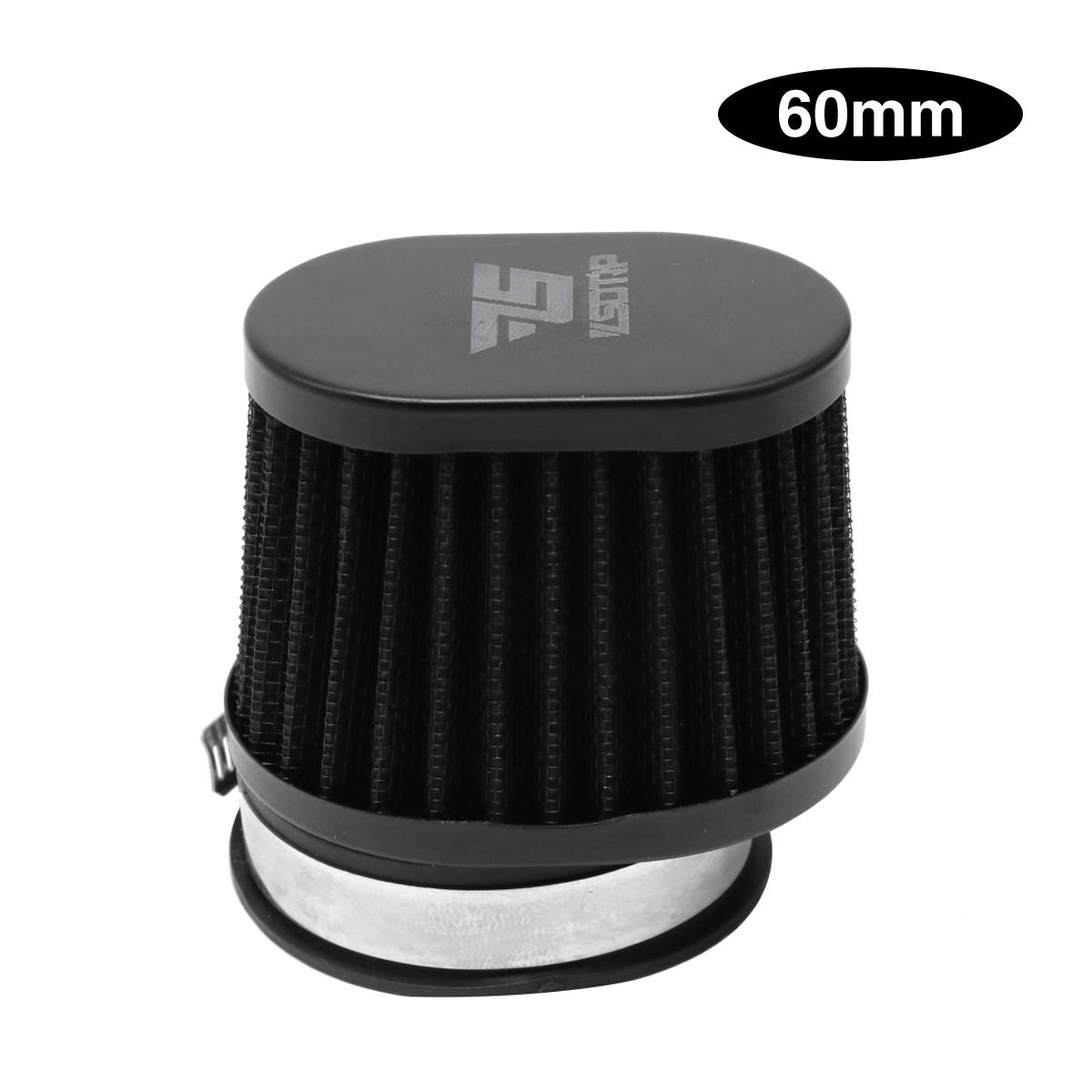 

ZSDTRP Motorcycle High Flow Air Filter 38mm 42mm 45mm 50mm 55mm 60MM Universal for Motocross Scooter Air Pods Cleaner 60mm