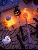 New Halloween Decoration Pumpkin Lantern Children'S Toys Small Gift Glowing Hand Stick Bar Party Supplies Gift Props